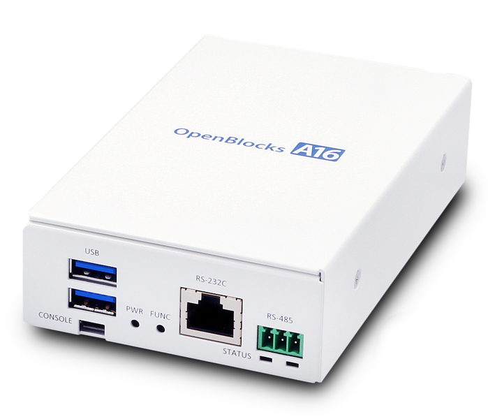 OpenBlocks A16 Debian 12搭載 SSD120GBモデル 【ARM Cortex-A53/2GB/SSD 120GB/Debian 12版/小型】