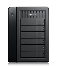 Pegasus32 R6 24TB(4TB×6)モデル Thunderbolt3 USB3.2 Gen2対応ストレージ