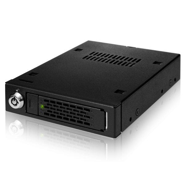 ICYDOCK　1x2.5インチSATA HDD/SSD搭載用リムーバブルケース　3.5インチベイサイズ