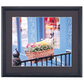 FUJICOLOR 木製額縁 YM-3 半切 ブラック