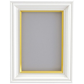 FUJICOLOR 肖像額縁 1/2Lパールホワイト