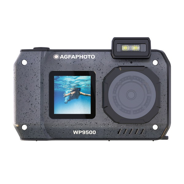 AGFAPHOTO 防水デジタルカメラ WP9500BK 1300万画素 7m防水 デジタルズーム4.4倍