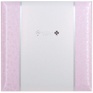 写真台紙 ブロッサム BL6-P 表紙のみ ピンク 2面