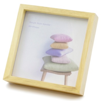 KING フォトフレーム 木製額 JK101 スクエア ナチュラル