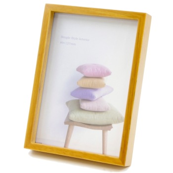 KING フォトフレーム 木製額 JK101 L判 ブラウン