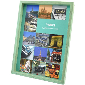 KING 木目調カラーフレーム JWC-2L-GR