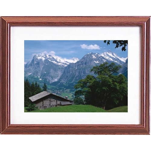 KING 木製額 すずかぜ ブラウン 4切