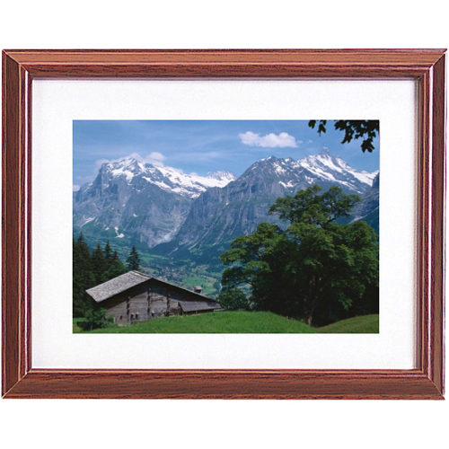 KING 木製額 すずかぜ ブラウン A4