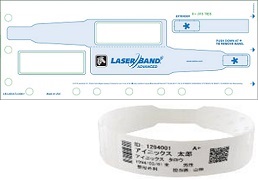 医療用リストバンド LaserBand 大人用 カスタムサイズ
