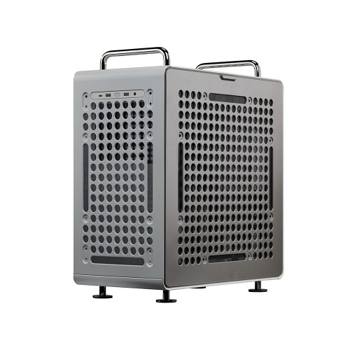 QUBE 540 Moonstone/ATXケース/モジュラー設計で内部構造を柔軟に調整可能/縦置き・横置き両対応/大型GPU対応/E-ATXマザーボード対応/360mmラジエーター対応