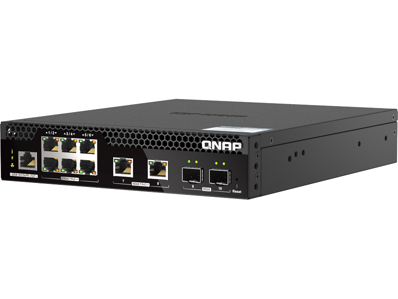 QSW-M2106PR-2S2T L2 WebマネージドPOEスイッチ