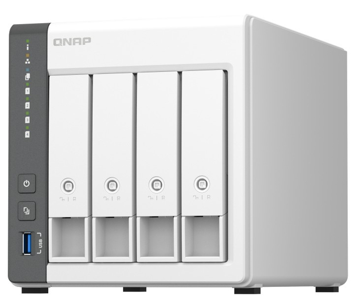 QNAP NAS/TS-433 ミドル 12TB (3TB x 4) Dモデル