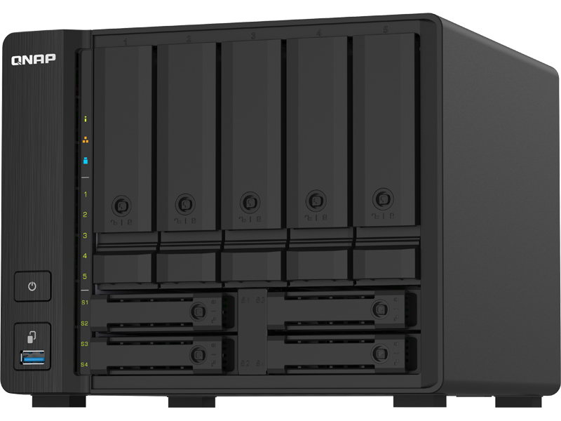 TS-932PX ミドル 50TB MD SSD 4TB (10TB x 5、1TB x 4)