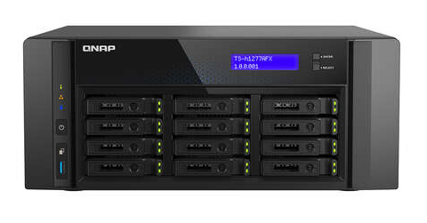 QNAP NAS/TS-H1277AFX HISSD 11.52TB (0.96TB x 12)