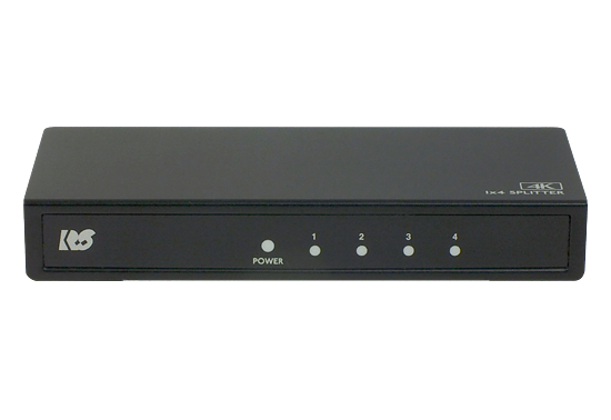 4K60Hz対応 1入力4出力 HDMI分配器