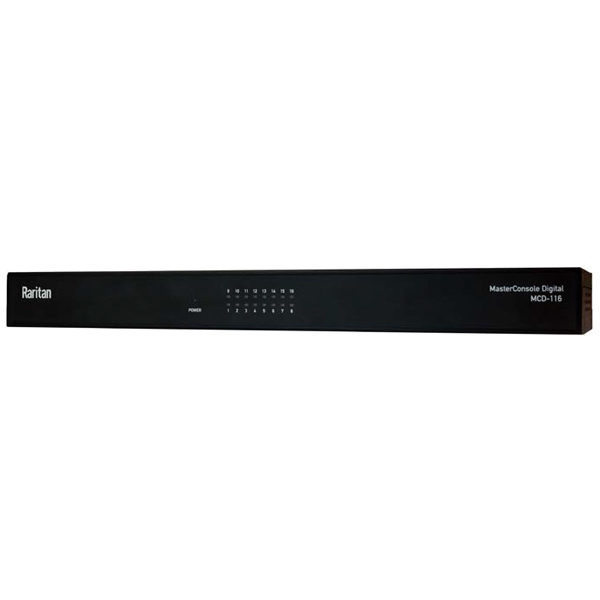MasterConsole デジタル CAT5 KVMスイッチ 16ポート 1ユーザー DVI+USB+オーディオポート付