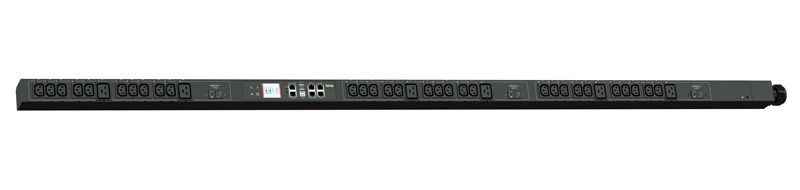 iPDU 三相 AC200V 30A 入力プラグ：NEMA L15-30P アウトレット：IEC60320 C13 (30) IEC60320 C19 (6) 10.4kVA 0Uタイプ