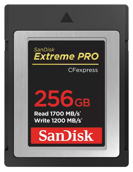 SanDisk エクストリーム プロ CFexpress Type B カード 256GB