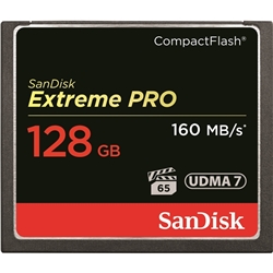 SanDisk エクストリーム プロ コンパクトフラッシュ 128GB