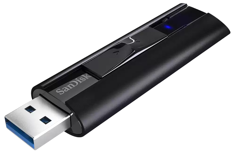 SanDisk Extreme PRO USB 3.2 ソリッドステートフラッシュドライブ 128GB