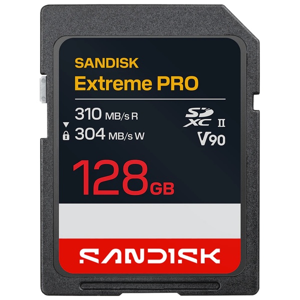 SANDISK SD Extreme Pro V90 128GB SDSDXDE-128G-JNJIP