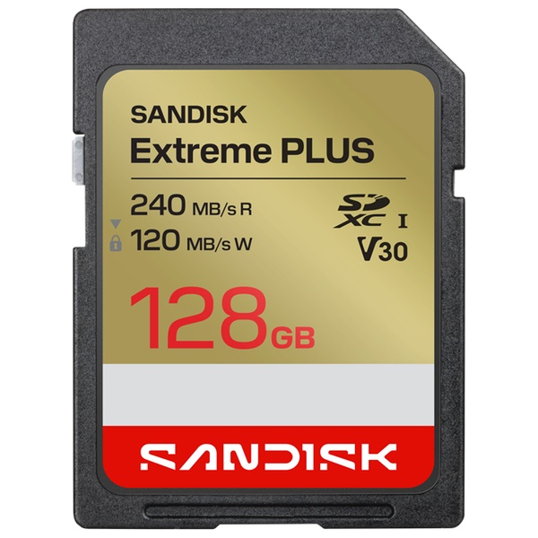 SANDISK SD Extreme PLUS 128GB SDSDXWI-128G-JNJIN