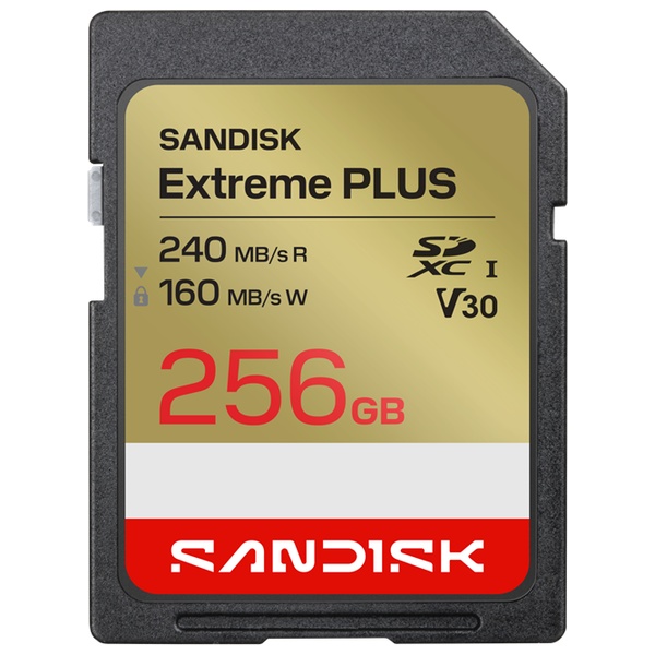 SANDISK SD Extreme PLUS 256GB SDSDXWI-256G-JNJIN