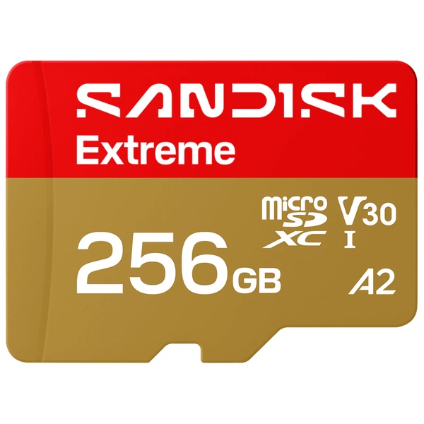 SANDISK microSD Extreme 256GB SDSQXH9-256G-JN3MA