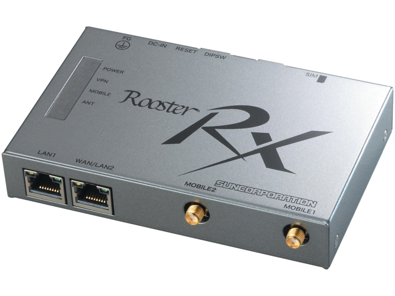 NTTドコモ Xi（LTE）対応 IoT/M2Mルータ「RX230 SC-RRX230」
