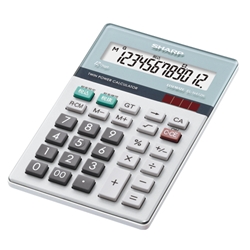 電卓 12桁 (ナイスサイズタイプ)