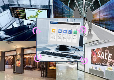 デジタルサイネージソフト e-Signage S <プレーヤー>