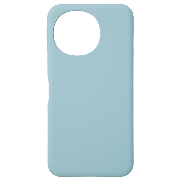 AQUOS sense9用 SHARP純正シリコンケース ブルー