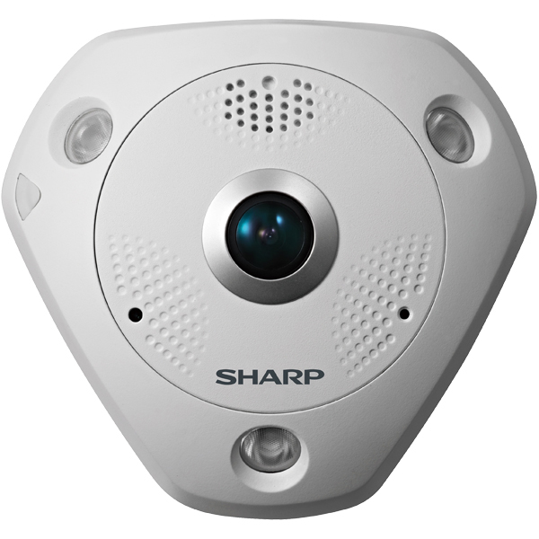 業務用ネットワーク監視カメラ 全方位タイプ屋内12M