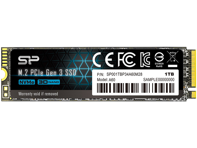 A60 M.2 Gen3 x4 type2280 1TB SSD