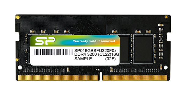 メモリモジュール 260pin DDR4-3200 PC4-25600 CL22 1.2V Non-ECC Unbuffered SODIMM ノート用 16GB 単品