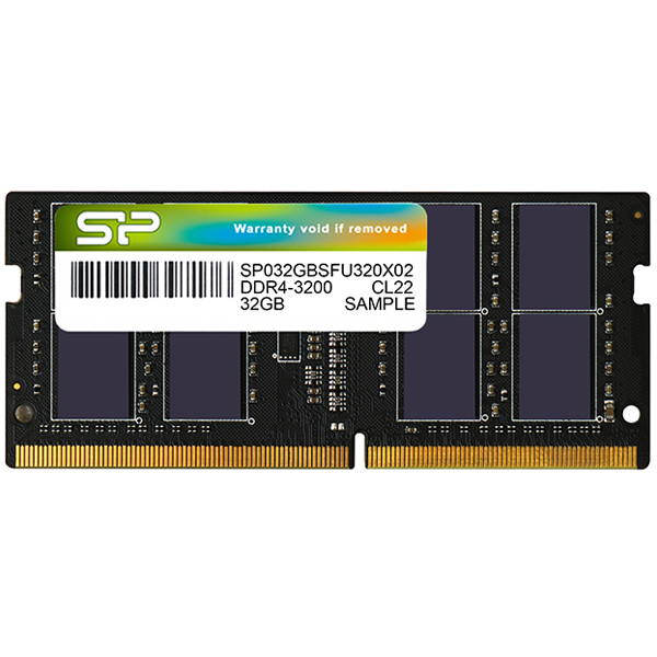 メモリモジュール 260pin DDR4-3200 PC4-25600 CL22 1.2V Non-ECC SODIMM 32GB×2枚組