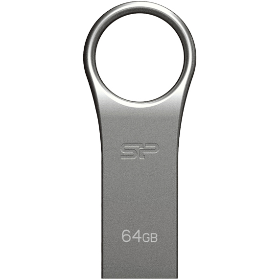 USB2.0フラッシュメモリ Firma F80 64GB キーリングタイプ　5年保証