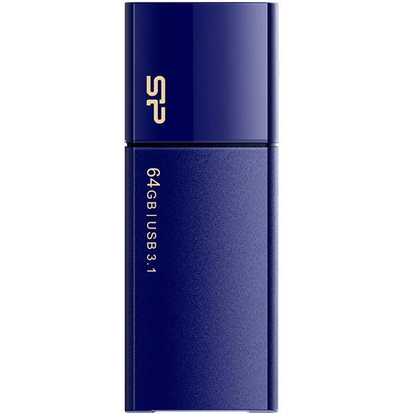 USB3.0フラッシュメモリ Blaze B05 Series 64GB ネイビー スライド式　5年保証