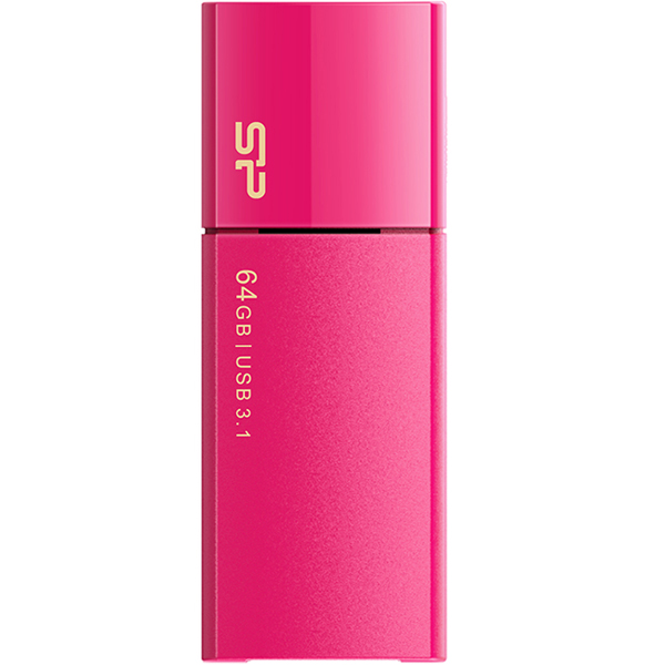 USB3.0フラッシュメモリ Blaze B05 Series 64GB ピンク スライド式　5年保証