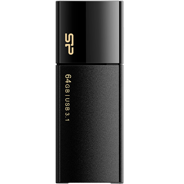 USB3.0フラッシュメモリ Blaze B05 Series 64GB ブラック スライド式　5年保証