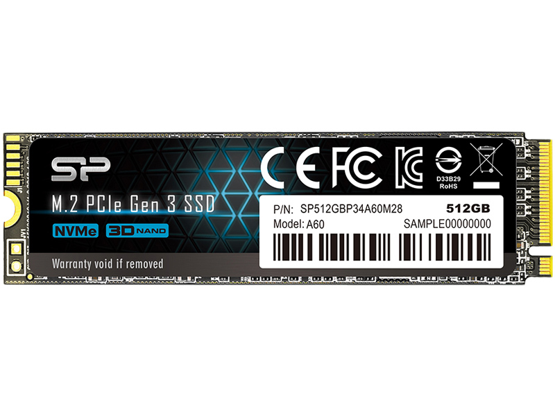 A60 M.2 Gen3 x4 type2280 512GB SSD