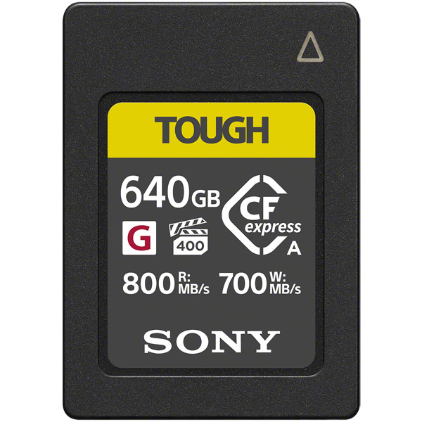 CFexpress Type A メモリーカード 640GB