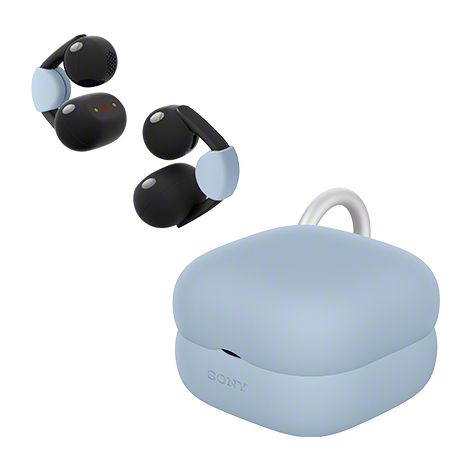 LinkBuds Clip用ケースカバー ブルー