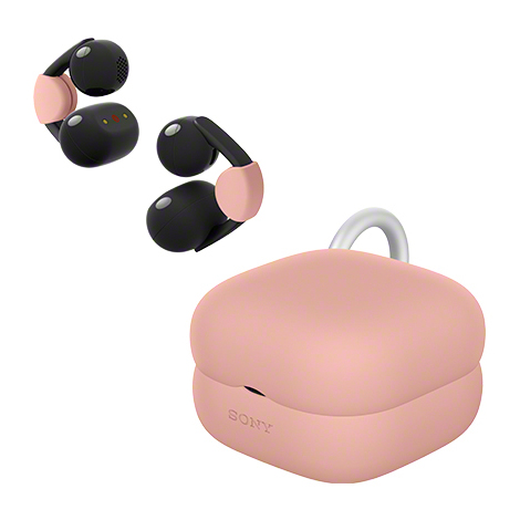 LinkBuds Clip用ケースカバー コーラル