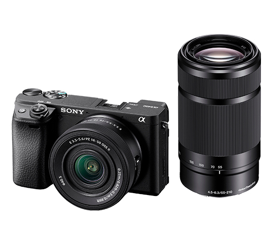 デジタル一眼カメラ α6400 ダブルズームレンズキット ブラック