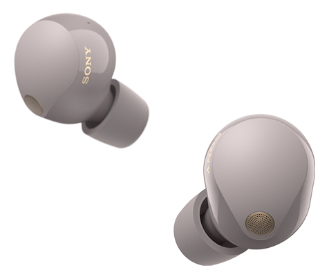 ワイヤレスノイズキャンセリングステレオヘッドセット ピンク（左右独立型ワイヤレス） スモーキーピンク