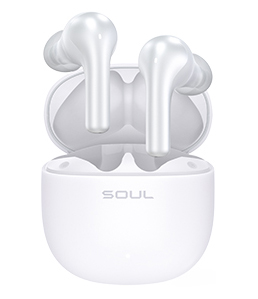 ハイブリッドANC ワイヤレスイヤホン S-LIVE ANC White ANC 外音取込 BT5.3 WHITE