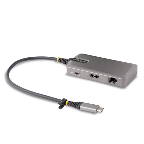 マルチポートアダプター/USB-C接続/シングルモニター/4K60HzHDMI/100WUSBPDパススルー/2xUSB3.0ハブ