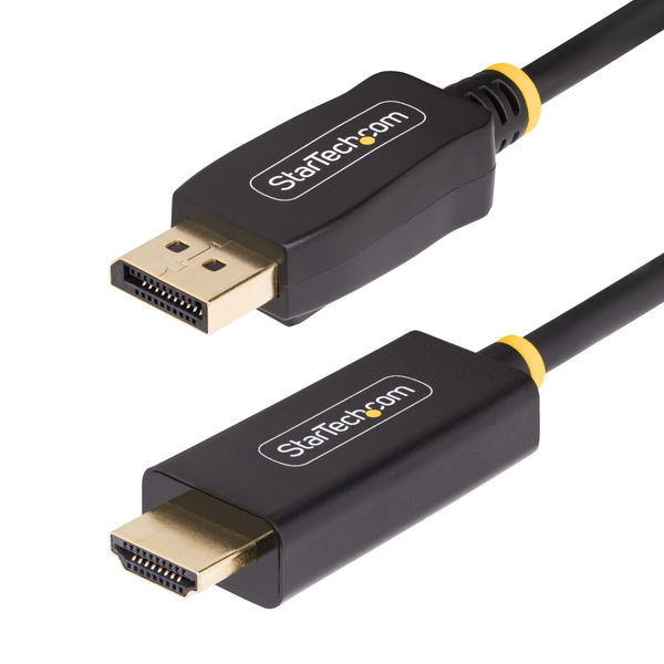 DisplayPort 1.4 - HDMI 2.0b変換ケーブル/3m/4K60Hz/アクティブ/ビデオコンバーター