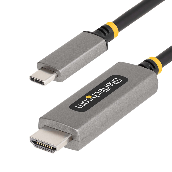 USB-C - HDMI 2.1変換ケーブル/1m/8K60Hz/DP 1.4 Alt/映像出力 Type-Cアダプター